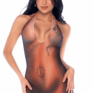 Robe Transparente Illusion Tattoo - MAL40010