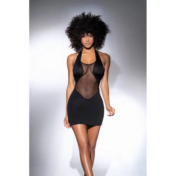 Alaia Transparent Halter Neck Robe