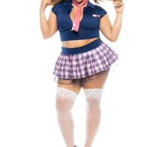 Costume Sexy Écolière Sultry School Girl Plus – Look Audacieux et Séduisant