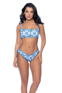Maillot de Bain Deux Pièces à Volants Ayia Napa Broderie Anglaise – Image 2