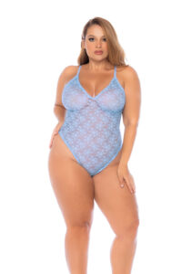 Symphony Body Plus en Dentelle Florale avec Bretelles Réglables – Image 2