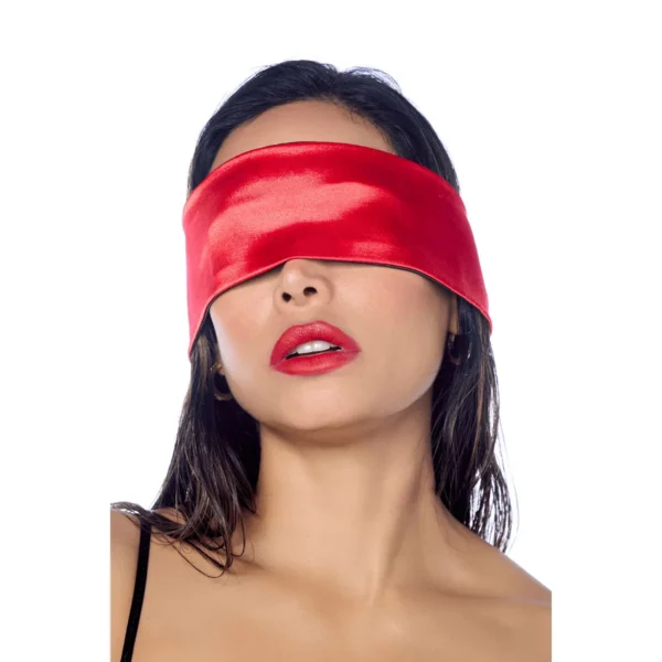 Accessoire sexy en satin polyvalent : masque ou lien pour les mains Mapalé