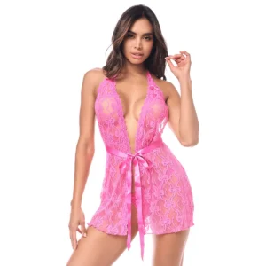 Babydoll Mapalé sensuelle avec string dentelle