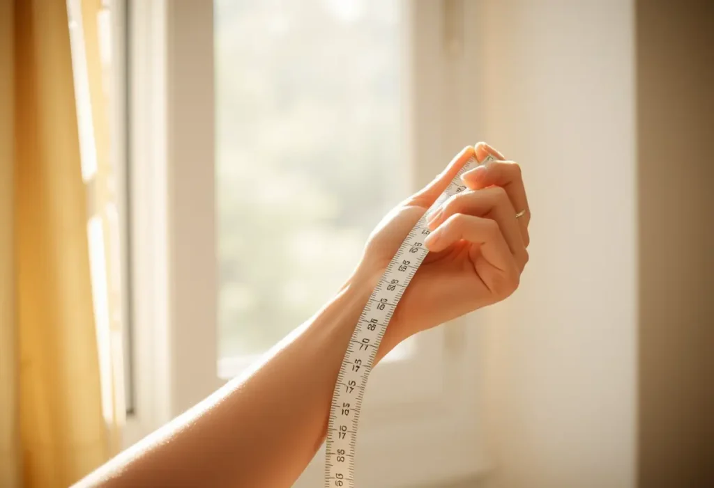 Mesure de la taille d'un soutien-gorge