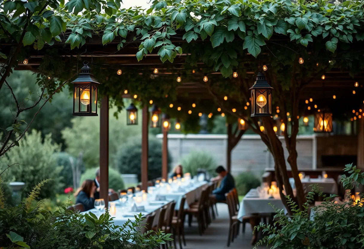 Un patio