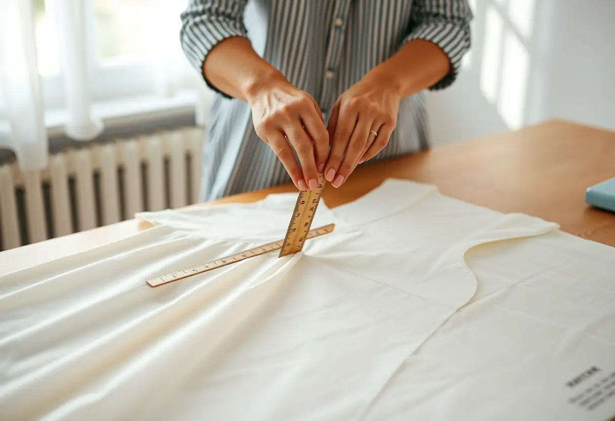 Main: Une main mesure une silhouette